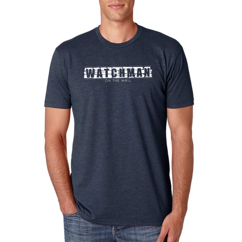 Watchman T-shirt (front only) Midnight Navy